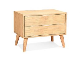 Ron Timber Bedside Table