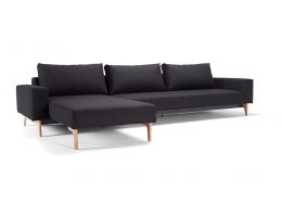 Idun Sleek Lounger Double Sofa Bed - Innovation Living