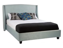 Elizabeth Custom Wing Upholstered Bed Frame With Choice Of Standard Base