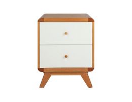 Orka Custom Timber Bedside 2 Drawers