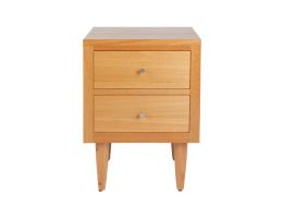 Danish Custom 2-Drawer Bedside