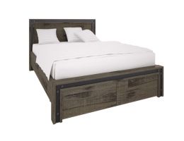 Warehouse Timber Storage Bed Frame - Suite Options