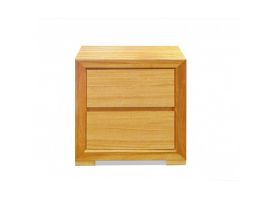 Audi Custom Timber Bedside - 2 Drawers