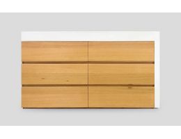 Vanessa  Custom 6 Drawer Timber Dresser