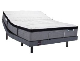 Sealy Posturepedic Elevate Ultra Nottingham Plush Flex Mattress & Inspire Adjustable Base