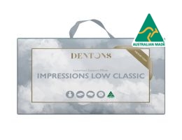 Dentons Impressions Low Classic Pillow