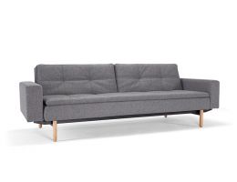 Dublexo King Single Sofa Bed with Round Arms - Innovation Living