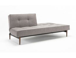 Splitback King Single Sofa Bed with Dark Styletto Legs - Innovation Living