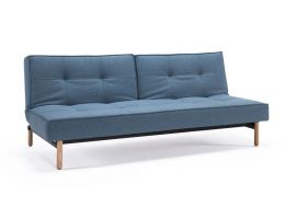 Splitback King Single Sofa Bed with Oak Stem Legs - Innovation Living