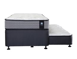 Sealy Singles Quattro Trundle Bed with Trent Mattress