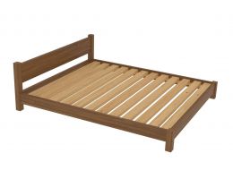 Louise Custom Timber Low Bed Frame