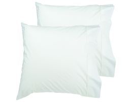 Easyrest European Twin Pack Premium 300 Thread Cotton Pillowcase