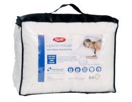 EasyRest Quilted Pecal Fully Fitted Mattress Protector