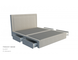 Astor Custom Upholstered Bed with Choice of Storage Base