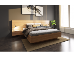 Ledge Custom Timber Platform Bed Frame