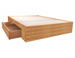 Tropez Custom Timber Storage Bed