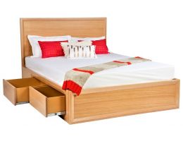 Clempton Custom Timber Storage Bed Frame