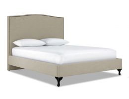 Ellen Custom Upholstered Bed Frame With Choice Of Standard Base