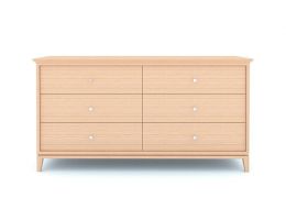 Norway Custom Timber 6 Drawer Dresser