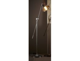 Winslow Floor Lamp - Antique Brass/Silver