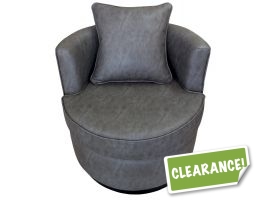 Jetz Swivel Relax Arm Chair with Cushion