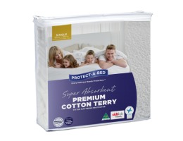 Super Absorbent Premium Cotton Terry Fitted Waterproof Mattresses