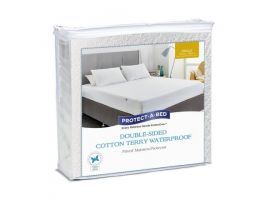 Double-Sided Terry Mattress Protector- Fully Encased