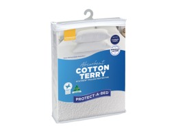 Absorbent Cotton Terry Staynew Fitted Waterproof Pillow Protectors