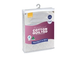 Protect-A-Bed Traditional Cotton Quilted Pillow Protector