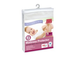 Fully Encased Cot Protector - Terry (130cm x 68cm)