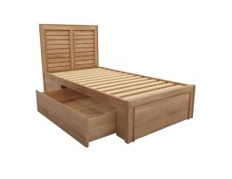 Cambridge Custom Kids Timber Bed Frame - Optional Drawers